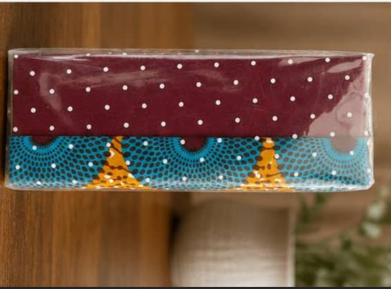 Handmade leather and wood purse