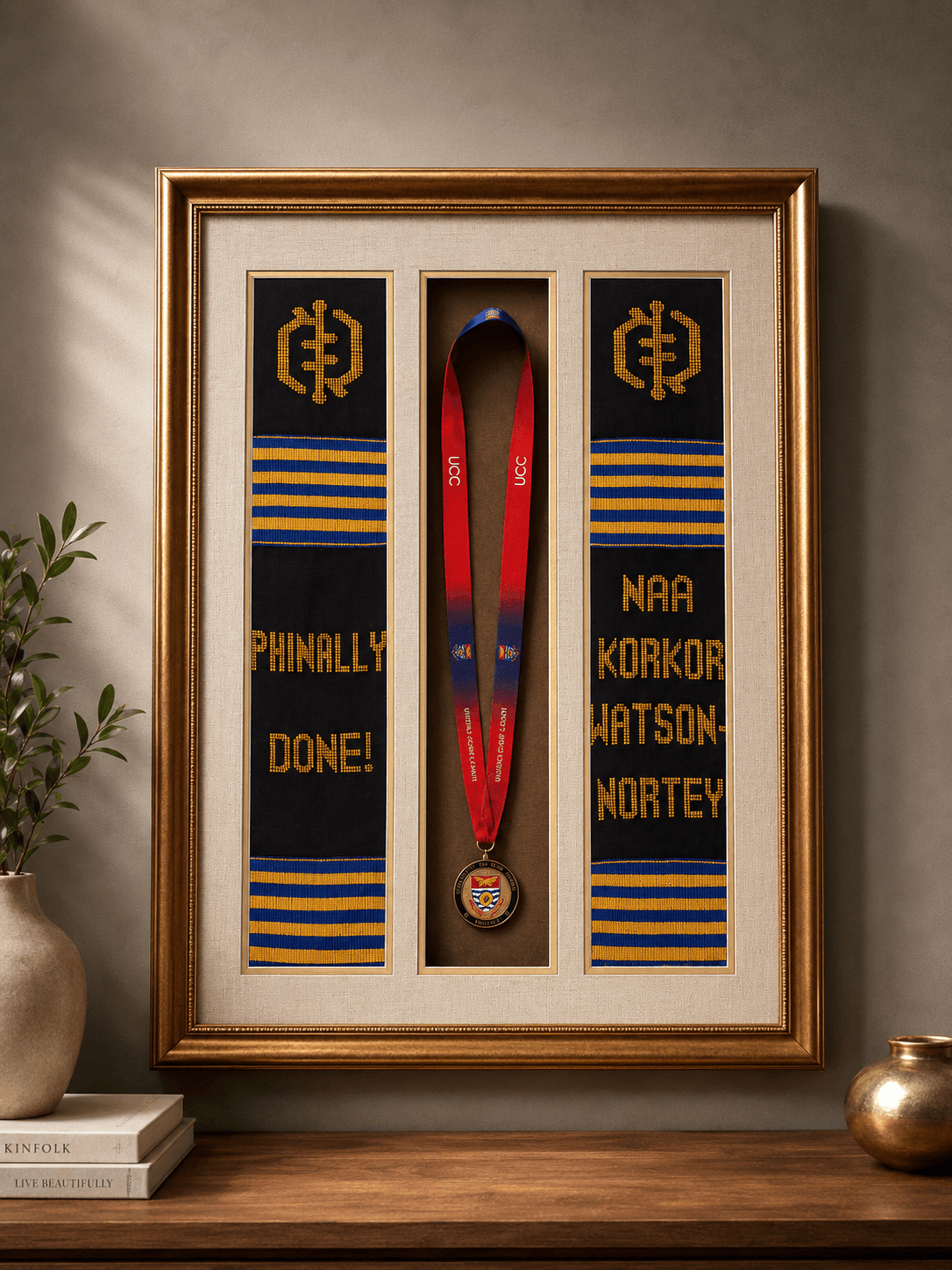 CraftHive custom framing example 7 installed in client home